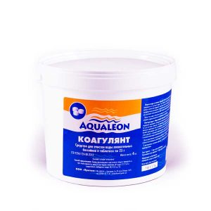 Коагулянт таблетированный Aqualeon (1.5 кг, 4 кг)